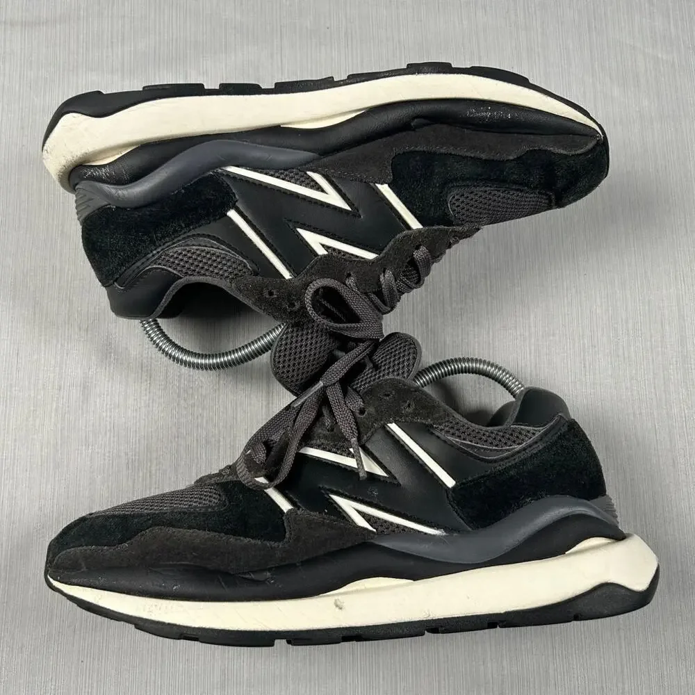 New Balance 57/40 Women's Sneaker US 9 Black Stacked Sole Design